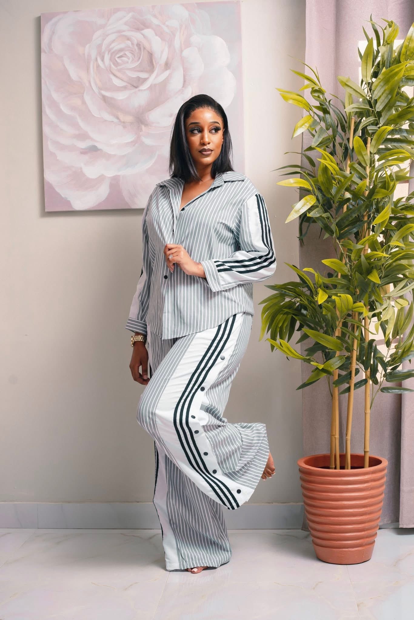 Striped Co-ord Set