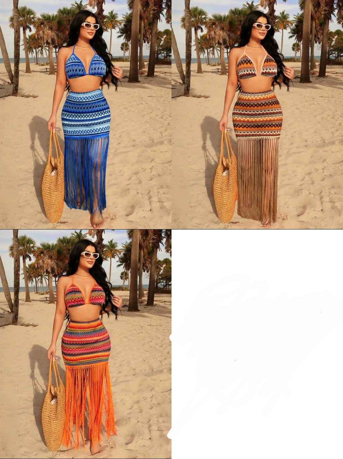 Two-Piece Crocheted Set